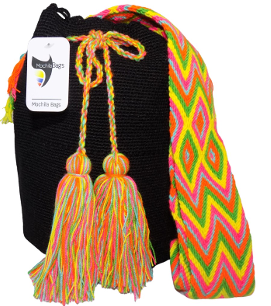 Black Wayuu Bag Large